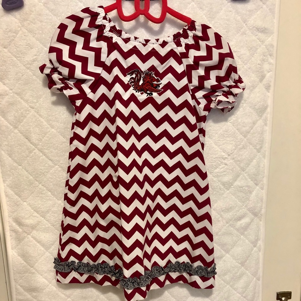 Gamecock dress by Vive La Fete in 3T